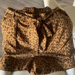 Leopard Shorts